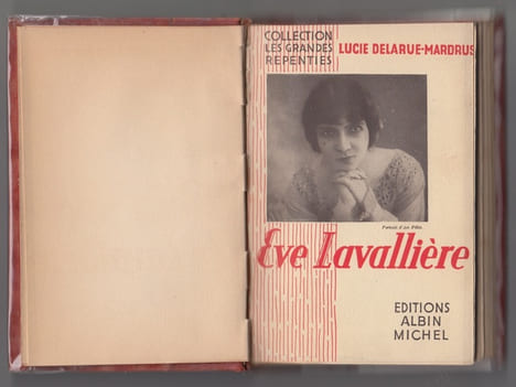 EVE LAVALLIERE. . DELARUE-MARDRUS Lucie
