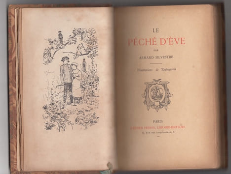 LE PECHE D'EVE. Contes gaillards et nouvelles parisiennes.. SILVESTRE (ARMAND).,