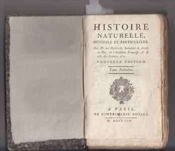 HISTOIRE NATURELLE GENERALE ET PARTICULIERE - NOUVELLE EDITION : TOME IX ( Tome Neuvieme). par Rene-Richard Castel auteur du poeme des Plantes,