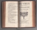 Oeuvres de Monsieur de Chalamont de La Visclède. Tome premier [-second] /. Chalamont de La Visclede, Antoine-Louis de (1692-1760)