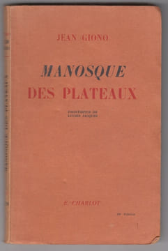 Manosque des Plateaux.. GIONO Jean