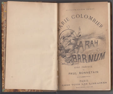 Les memoires de Sarah Barnum.