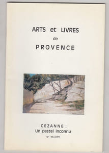 Arts et Livres de Provence n° 95, Cezanne un pastel inconnu