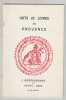 Arts et Livres de Provence n° 96, l’independance des Etats-Unis. ARTS ET LIVRES DE PROVENCE