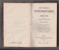 Histoires extraordinaires..Baudelaire, Charles  Traducteur,nouvelle edition, relié avec MURGER: Scenes de campagne-Adeline PROTAT,. Poe, Edgar Allan / ...