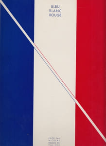 ALBUM NICOLAS "BLEU BLANC ROUGE-plaquette N3 - FRANCE"