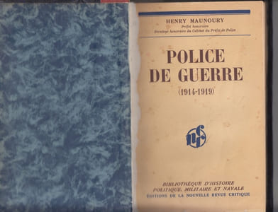 Police de Guerre (1914 / 1919),