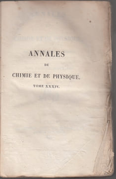 ANNALES DE CHIMIE ET DE PHYSIQUE - 1827 - Volume 1 : Tome Trente-Quatrieme [ Tome 34 ] : Memoire sur l'aimantation (Savary) - Des decompositions ...