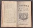 Les Amours de Tibulle. 3 Volumes. . La CHAPELLE, JEAN.