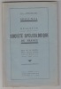 SPELUNCA,bulletin de la Societe speleologique de France. n. X années 1939 a 1943.. Societe speleologique de France.