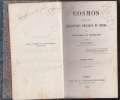 COSMOS essai d'une déscription physique du monde- traduit par H.FAYE- GALUSKY - COMPLET du texte 5 parties reliées en quatre volumes, - edition ...
