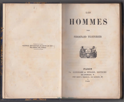 Les hommes. Teinturier, Ferdinand