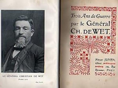 Trois Ans de Guerre. DE WET, Ch.