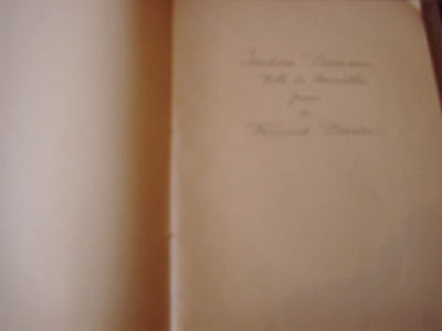 ISADORA DUNCAN fille de Promethée,proses,manuscrit autographe original a l’encre avec corrections