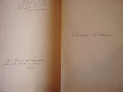 ISADORA DUNCAN fille de Promethée,proses,manuscrit autographe original a l’encre avec corrections