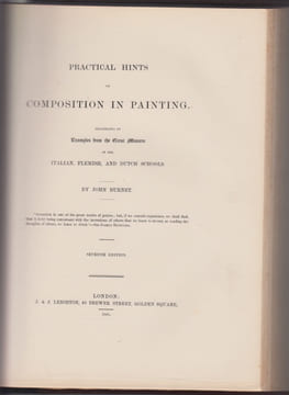 A Treatise on Painting in Four Parts an essay on the education of the eye with reference to painting,and practical hints on composition, chiaroscuro, ...
