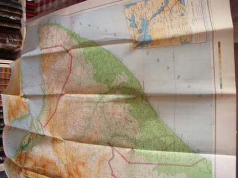 CARTA GEOGRAFICA DELL' AFRICA ORIENTALE (Eritrea, Somalia, Abissinia "Etiopia"). Anonyme