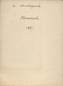 Le veritable almanach nouveau et prophetique de Pierre de Larivey 1887