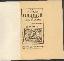 Le veritable almanach nouveau et prophetique de Pierre de Larivey 1887