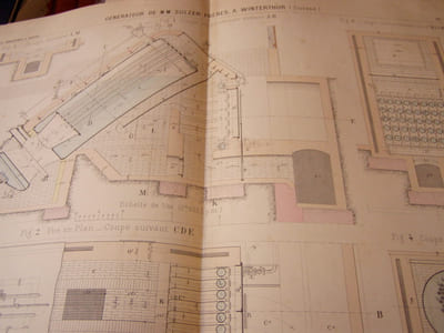 NOUVELLES CHAUDIERES A VAPEUR notamment celles qui ont figurées a l'exposition Universelle de 1878 et etude generale des principaux types de generateurs fixes ou locomobiles construits le plus récement de leurs accessoires -Atlas de planches-