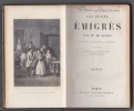 LES PETIS EMIGRES,ouvrage a l’usage de la jeunesse,nouvelle edition ornee de 3 gravures,. GENLIS MME DE,MARIE LAURENCIN