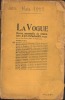 La Vogue revue mensuelle de litterature,d’art et d’actualite Année II n°. 3 (mars 1899). Sansot-Orland, Edward,STEVENSON R.L.