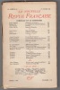 LA NOUVELLE REVUE FRANCAISE: numéro 245 de fevrier 1934 : Gobineau et le gobinisme.. Gobineau, collectif