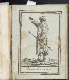 FAVORI DU ROI DE JUIDA,Costumes civils actuels de tous les peuples connus, dessin&eacute;s d'apr&egrave;s nature, grav&eacute;s et colori&eacute;s, accompagn&eacute;s d'une note ...