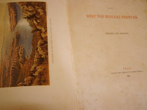 Der Golf von Buccari - Porto Re. Bilder und Skizzen. [By Louis Salvator, Archduke of Austria. With  maps.] . Louis Salvator, Archduke of Austria.
