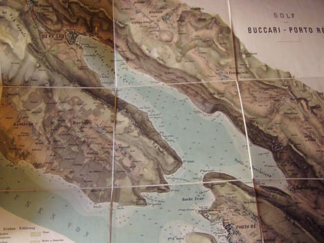 Der Golf von Buccari - Porto Re. Bilder und Skizzen. [By Louis Salvator, Archduke of Austria. With  maps.] . Louis Salvator, Archduke of Austria.