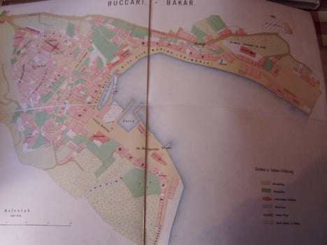 Der Golf von Buccari - Porto Re. Bilder und Skizzen. [By Louis Salvator, Archduke of Austria. With  maps.] . Louis Salvator, Archduke of Austria.