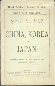 Special map of China, Korea, and Japan, compiled from the most recent and authentic sources