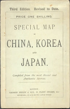 Special map of China, Korea, and Japan, compiled from the most recent and authentic sources. ANONYME