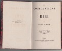 Les consolations de Bibi. DE KOCK,Henri