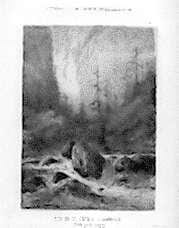 Site de la GRANDE CHARTREUSE sortie par le SAPPEY. LAURENS J.-B.(GRAVURE) 