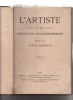 L’ARTISTE revue du XIXe siecle : octobre, novembre, decembre 1867, XXXVII annee?, . Houssaye, Arsene, Zola Emile,Theophile Gautier,Charles ...