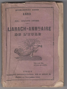 Almanach annuaire de l’EURE 1882