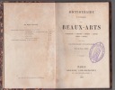 Dictionnaire universel des Beaux arts. - Architecture - Sculpture - Peinture - Gravure - Poésie - Musique . Suivi d' un Dictionnaire d' iconologie.. ...