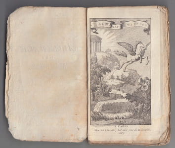 Almanach des Muses 1767 ou Choix des meilleures Poesies fugitives de 1766 -