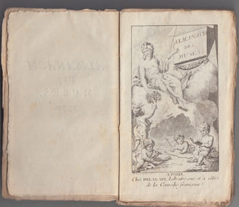 Almanach des Musees 1770 ou Choix des Poésies fugitives de 1769 -