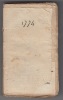 Almanach des Muses 1774 ou Choix des Poésies fugitives de 1773 -. Almanach des Muses 