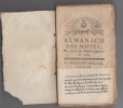 Almanach des Muses 1774 ou Choix des Poésies fugitives de 1773 -. Almanach des Muses 