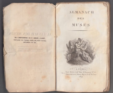 Almanach des Muses 1819 ou Choix des Poesies fugitives de 1818 -