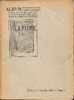 ALBUM trimestriel d’Affiches et d’estampes modernes Plume (La) - Revue bimensuelle illustrée - littéraire, artistique et sociale.  1, janvier 1900 a ...