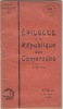 Epilogue a la republique des camarades. (Alias) LT. Pangloss