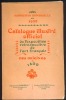 CATALOGUE ILLUSTRE OFFICIEL DE L'EXPOSITION RETROSPECTIVE DE L'ART FRANCAIS DES ORIGINES A 1800. EXPOSITION UNIVERSELLE DE 1900.. EXPOSITION ...