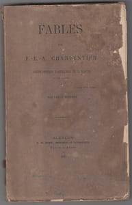 Fables, par F.-E. Charpentier,... Nouvelle edition.