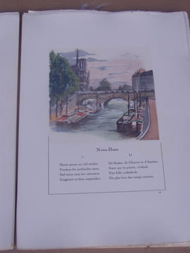 Paris, couleurs de temps.. ALIBERT François-Paul.- Bernard LANGRUNE