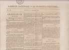 gazette nationale ou le moniteur universel,22 decembre 1808,Un journal , 29,5 x 45,5 cm , de 4 pages .. Gazette Nationale ou le Moniteur Universel