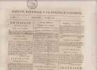 gazette nationale ou le moniteur universel,21 decembre 1808,Un journal , 29,5 x 45,5 cm , de 4 pages .. Gazette Nationale ou le Moniteur Universel